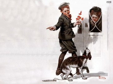  rockwell - vient il Norman Rockwell